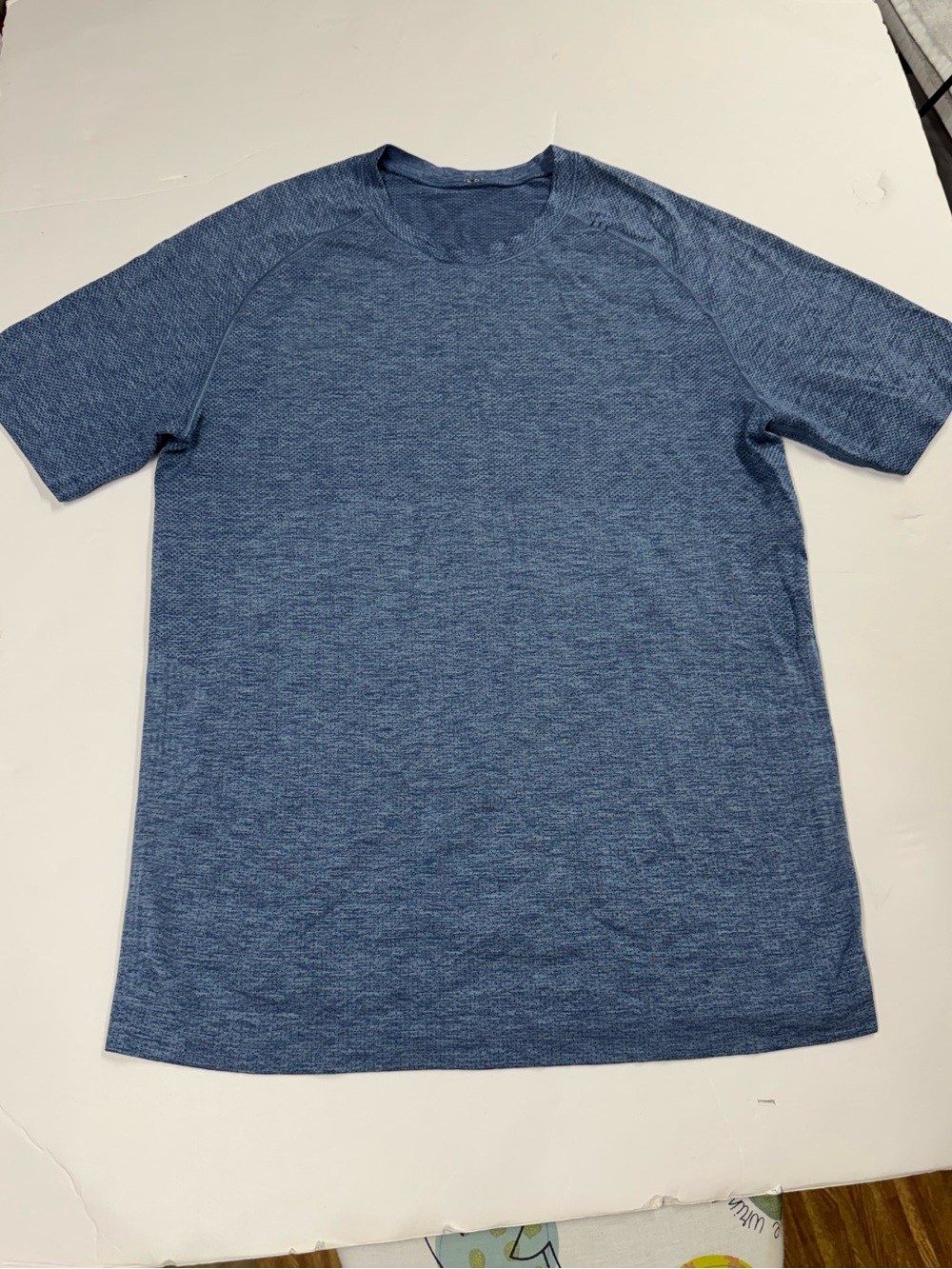Mens Lululemon Metal Vent Tech Tee Shirt Performance Short Sleeve Small Blue